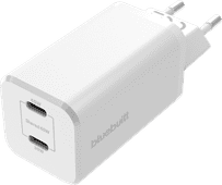 BlueBuilt Power Delivery Charger with 2 USB-C Ports 65W White Fast charger