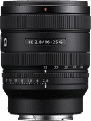 Sony FE 16-25mm f/2.8 G Lens voor Sony camera