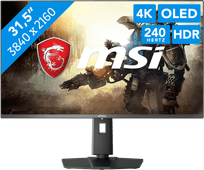 MSI MPG 321URX QD-OLED Draaibare monitor