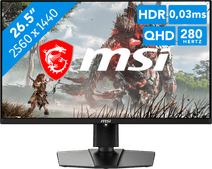 MSI MAG 271QP X28 QD-OLED Monitor met VESA mount