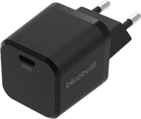 BlueBuilt Power Delivery Oplader met Usb C Poort 30W Zwart Apple iPhone 15 oplader