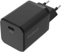 BlueBuilt Power Delivery Oplader met Usb C Poort 65W Zwart Usb C oplader voor Apple iPad