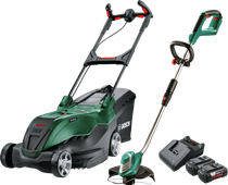 Coolblue Bosch AdvancedRotak 36V-44-750 + AdvancedGrassCut 36 Li (2 accu's) aanbieding