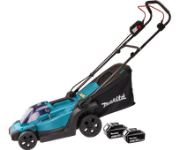 Makita DLM330SM incl. 4,0 Ah Accu + Makita BL1850B LXT 18V 5,0 Ah accu Makita accu grasmaaier