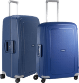 Samsonite S'Cure Spinner 69+75cm Dark Blue Suitcase Set suitcase promotion