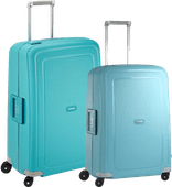 Samsonite S'Cure Spinner 69+75cm Aqua Blue Kofferset Kofferset