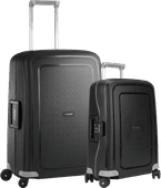 Coolblue Samsonite S'Cure Spinner 55+69cm Black aanbieding
