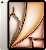 Apple iPad Air (2024) 13 inches 128GB WiFi Starlight tablet with at least 128GB storage capacity