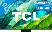 TCL QD Mini-LED 75C81B (2024) Television in our store in Amsterdam Zuidas