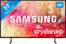 Samsung Crystal UHD 55DU7100 (2024) Tv voor standaard zenders kijken