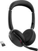 Jabra Evolve2 65 Flex MS Draadloze Office Headset Office headset voor deskphones