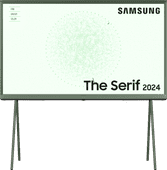 Samsung The Serif Ivy Green 50LS01D (2024) Tv voor standaard zenders kijken