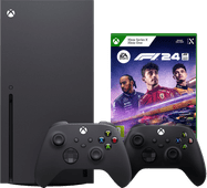 Xbox Series X + F1 24 + Tweede Controller Zwart Xbox Series X en Xbox Series S console