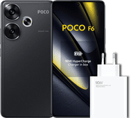 POCO F6 512GB Zwart 5G Smartphone van groot formaat