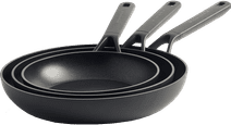 Coolblue KitchenAid Classic Forged Koekenpannenset 20 + 24 + 28 cm aanbieding