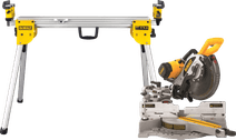 DeWalt DWS727-QS + Underframe Radial arm saws with sliding function