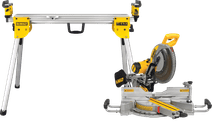 DeWalt DWS780-QS + Underframe Radial arm saw with an underframe