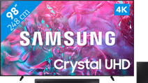 Coolblue Samsung Crystal UHD 98DU9070 (2024) + Soundbar aanbieding