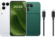 Fairphone 6 256GB Wit 5G + Basis accessoirepakket Telefoon aanbieding