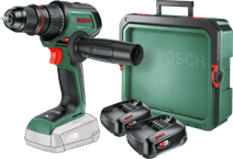 Coolblue Bosch AdvancedDrill 18V-80 2.5 Ah Accu (2x) SystemBox S Starterspakket aanbieding