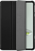 Just in Case Tri-Fold OnePlus Pad Go Book Case Zwart Tablet hoes met standaard