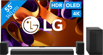 Coolblue LG OLED55G45LW (2024) + Soundbar aanbieding
