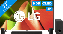 LG OLED77B42LA (2024)  + Soundbar LG tv voor gaming