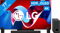 Coolblue LG OLED77C46LA (2024) + Soundbar aanbieding