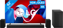 LG OLED42C45LA (2024)  + Soundbar LG tv voor gaming