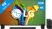 Coolblue LG 98QNED89T6A (2024) + Soundbar aanbieding
