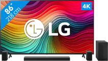 LG 86NANO81T6A (2024) + Soundbar Tv voor standaard zenders kijken