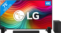 LG 75NANO81T6A (2024) + Soundbar LG tv met NanoCell technologie