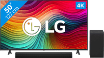 LG 50NANO81T6A (2024) + Soundbar LG tv met NanoCell technologie