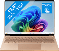Coolblue Microsoft Surface Laptop Copilot+ PC 13.8 Snapdragon X Plus / 16GB / 512GB Dune aanbieding