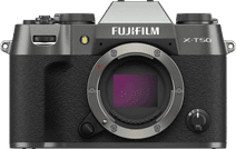 Fujifilm X-T50 Body Antraciet Camera met microfoonaansluiting