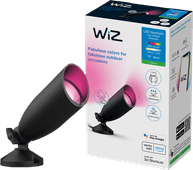 WiZ Grondspot voor buiten - Wit en Gekleurd Licht - uitbreiding - Zwart Smart lamp