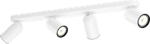 Philips Pongee Mounted Spot Light - 4 Spot Lights - White 