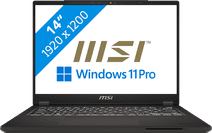 MSI Commercial 14 H A13MG vPro-098NL QWERTY Business laptop for photo editing