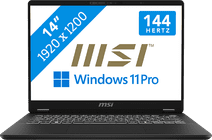 MSI Prestige 14 AI Evo C1MG-044NL QWERTY Laptop met topklasse veiligheid