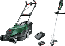Bosch AdvancedRotak 36V-44-750 incl. 4,0 Ah Accu + AdvancedGrassCut 36V-33 (zonder accu) Bosch Power For All 36v gereedschap