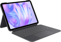 Logitech Combo Touch Apple iPad Pro 11 inches (2024) Keyboard Cover QWERTY Gray Logitech tablet cover with keyboard