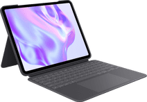 Logitech Combo Touch Apple iPad Pro 13 inches (2024) Keyboard Cover QWERTY Gray Logitech tablet cover with keyboard