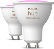 Philips Hue White and Color GU10 2-pack Philips Hue losse smart lamp