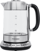 Pierre Waterkoker PWK7000 Glas met instelbare temperatuur Coolblue aanbieding