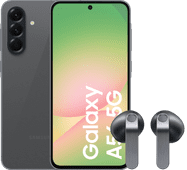 Samsung Galaxy A56 128GB Zwart 5G + Samsung Galaxy Buds4 Zwart Samsung telefoon aanbieding