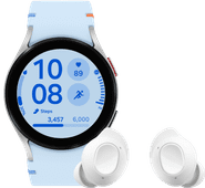 Samsung Galaxy Watch FE Zilver/Blauw + Buds FE Wit Samsung Galaxy Watch FE