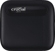 Crucial X6 1TB Portable SSD External SSD for Mac