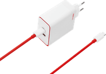 OnePlus SuperVOOC Oplader 100W met Usb C Kabel Rood Sony oplader