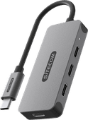 Sitecom USB-C naar USB-C Hub USB hub