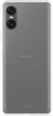 Just in Case Soft Design Sony Xperia 10 VI Back Cover Transparant Hoesje met standaard valbescherming